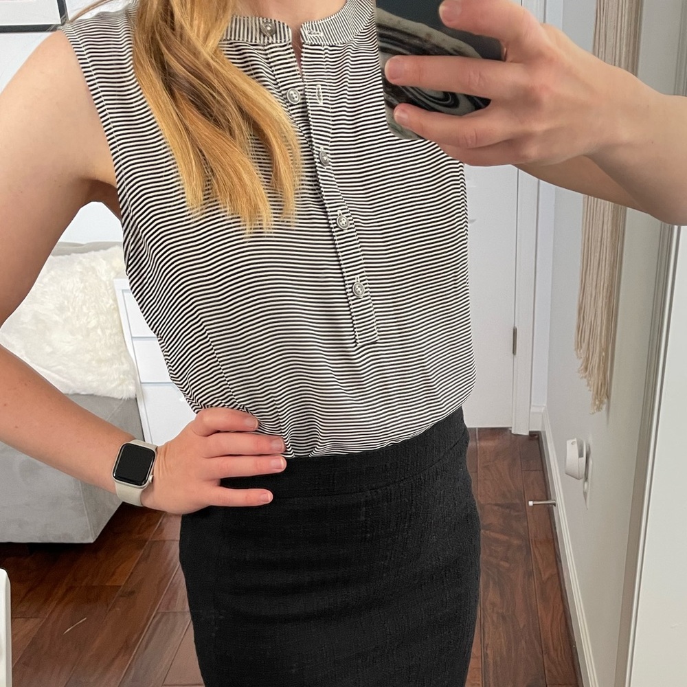 Loft SP striped blouse